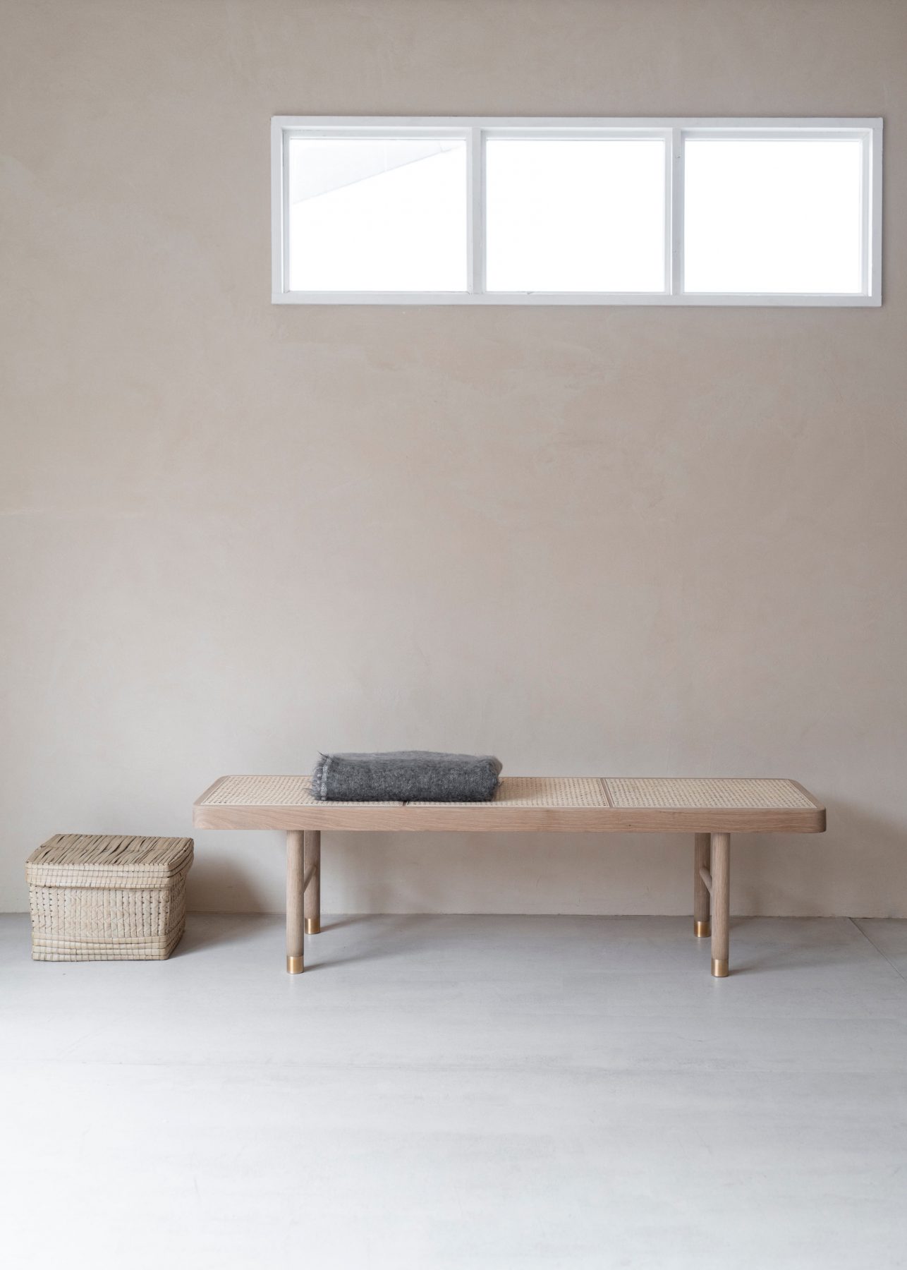 Franc Rattan Bench